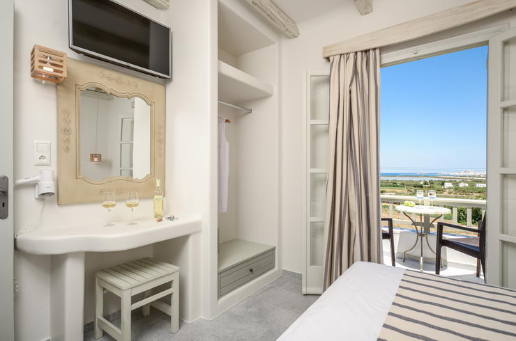Top floor deluxe suites for 4 guests