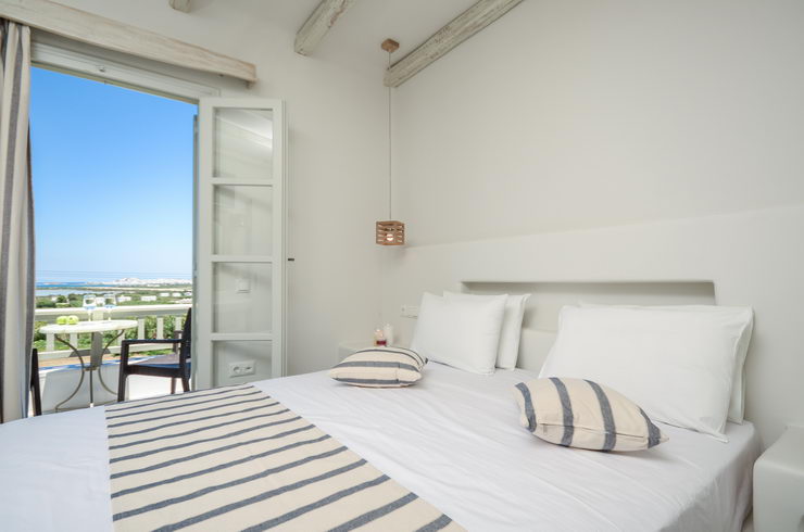 Top floor deluxe suites for 4 guests