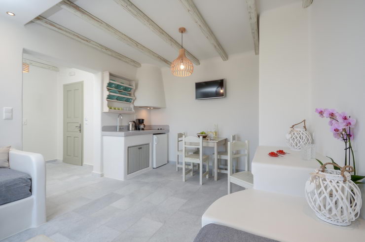Top floor deluxe suites for 4 guests
