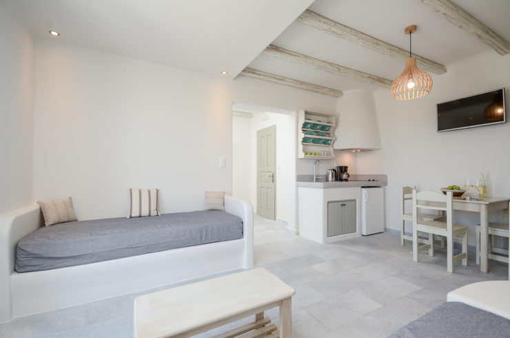 Top floor deluxe suites for 4 guests